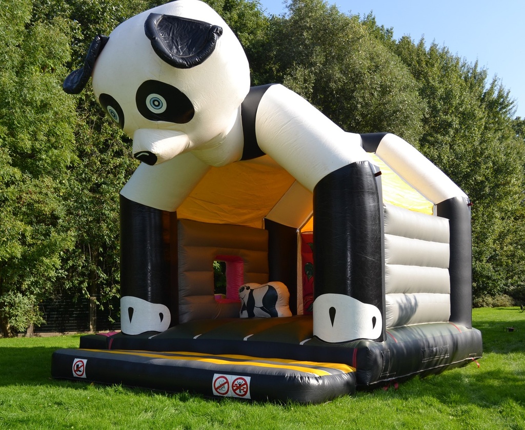 Springkasteel Panda Groot - Glijbaan