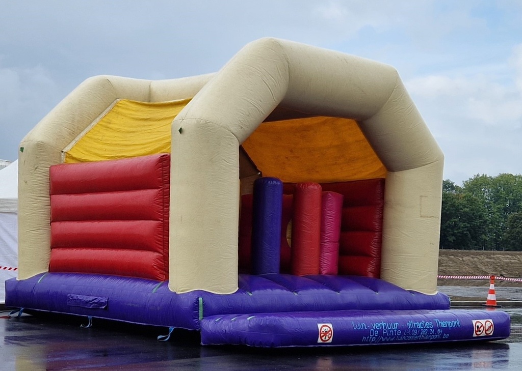 Springkasteel Basic Groot Obstakels