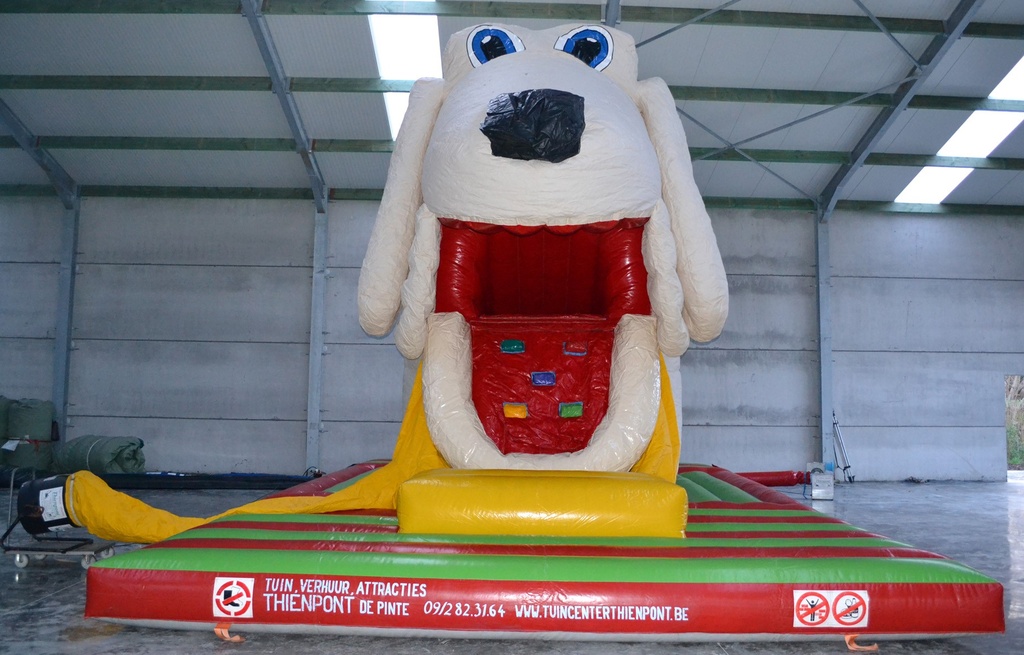 Glijbaan Happende Hond